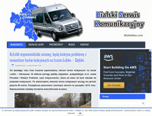 Tablet Screenshot of bialskibus.com